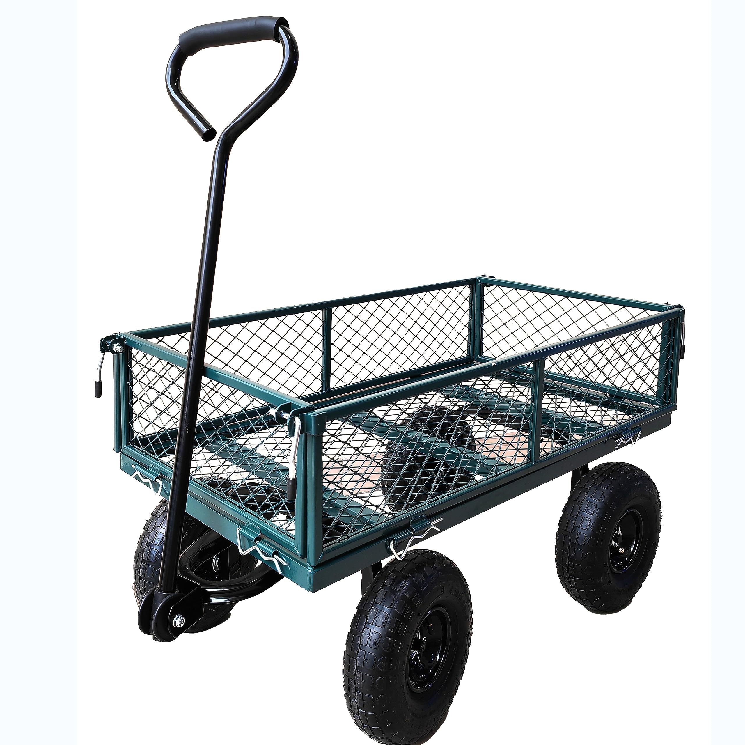 Buy Steel Utility Industrial Wagon,HeavyDuty Steel Trolley with Huge