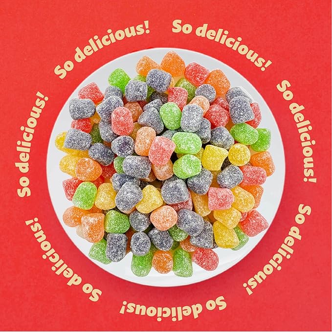 Gomitas Gum Drops Sabor Fruta Surtido Bolsa 2 Libras miniatura 4