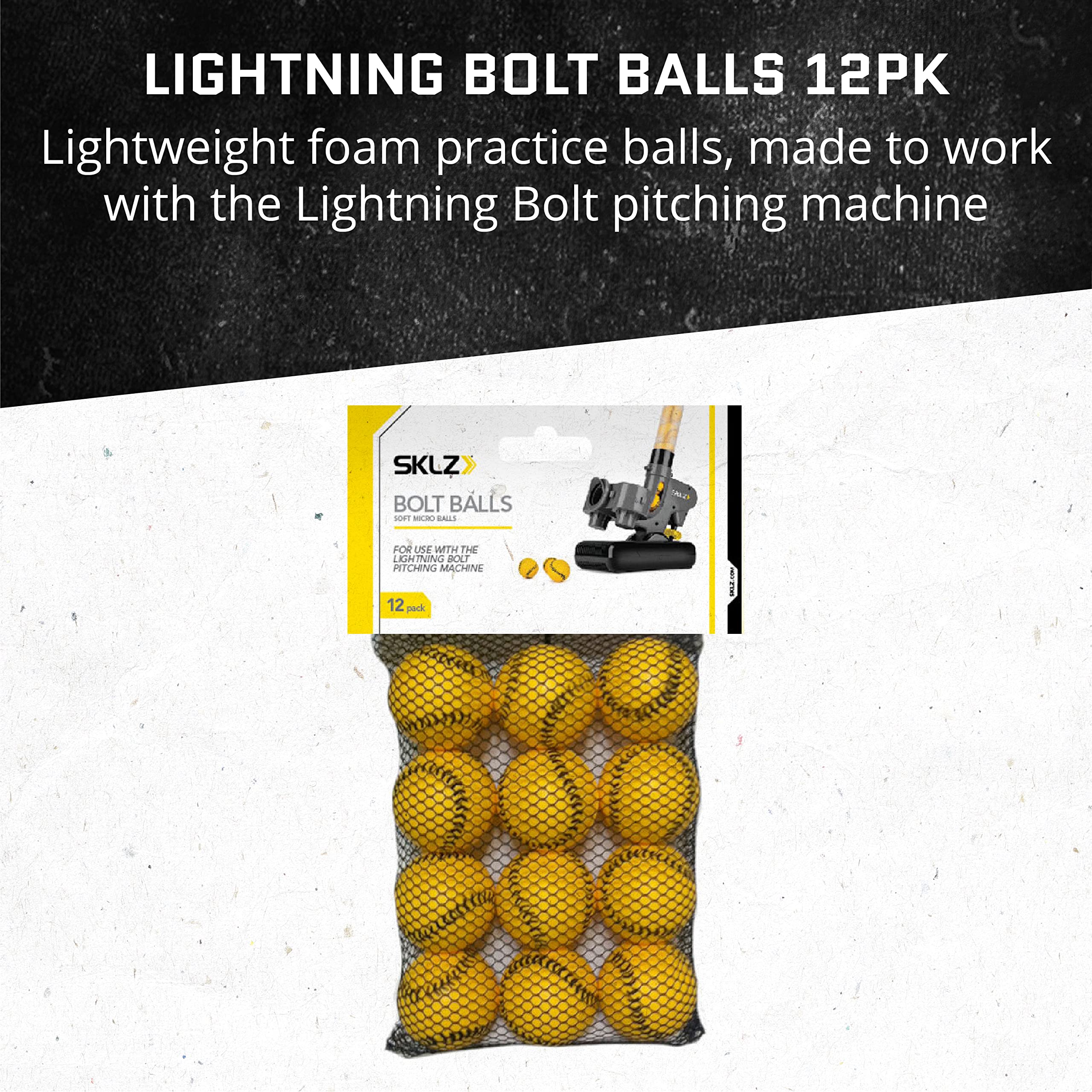 Amazon.com : SKLZ Lightning Bolt Pro Pitching Machine + Bolt Balls