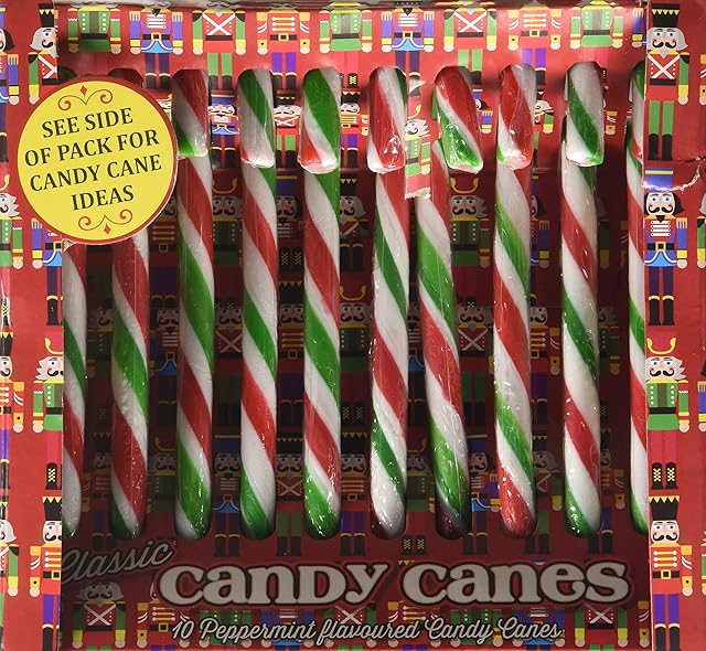 Rose Nutcracker Candy Canes 10Pk
