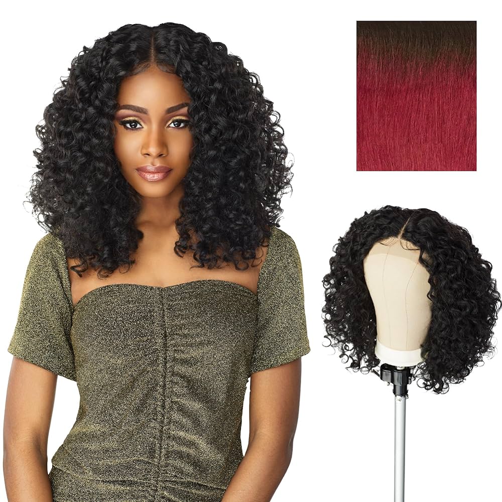 NO.5 Amazon.com : Sensationnel Butta Lace Wigs - Unit 5 Extra