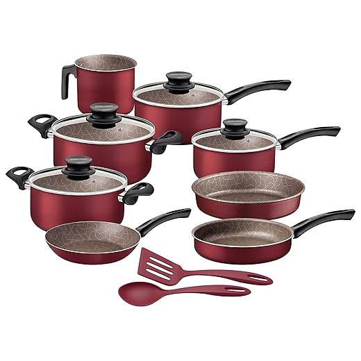 7 Fatores Para Decidir Entre Tramontina Turim Ou Paris (Dicas 2024) Conjunto De Panelas Tramontina Antiaderente Paris 10 Peças Vermelho