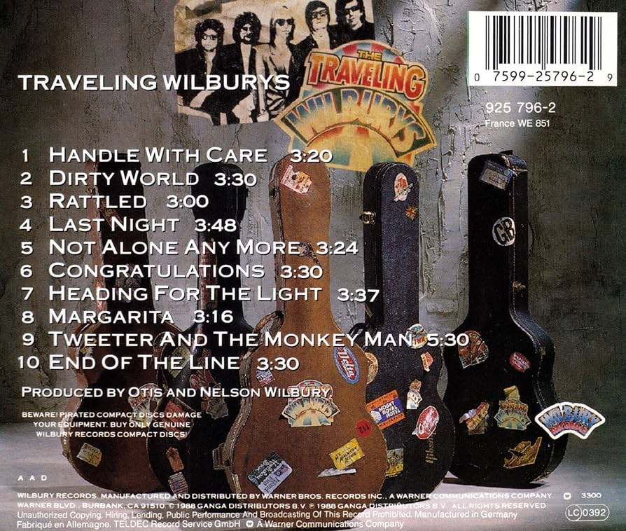稀少EUオリジナル極美盤Traveling Wilburysレコード ビートルズ 稀少EUオリジナル極美盤Traveling Wilburysレコード ビートルズ