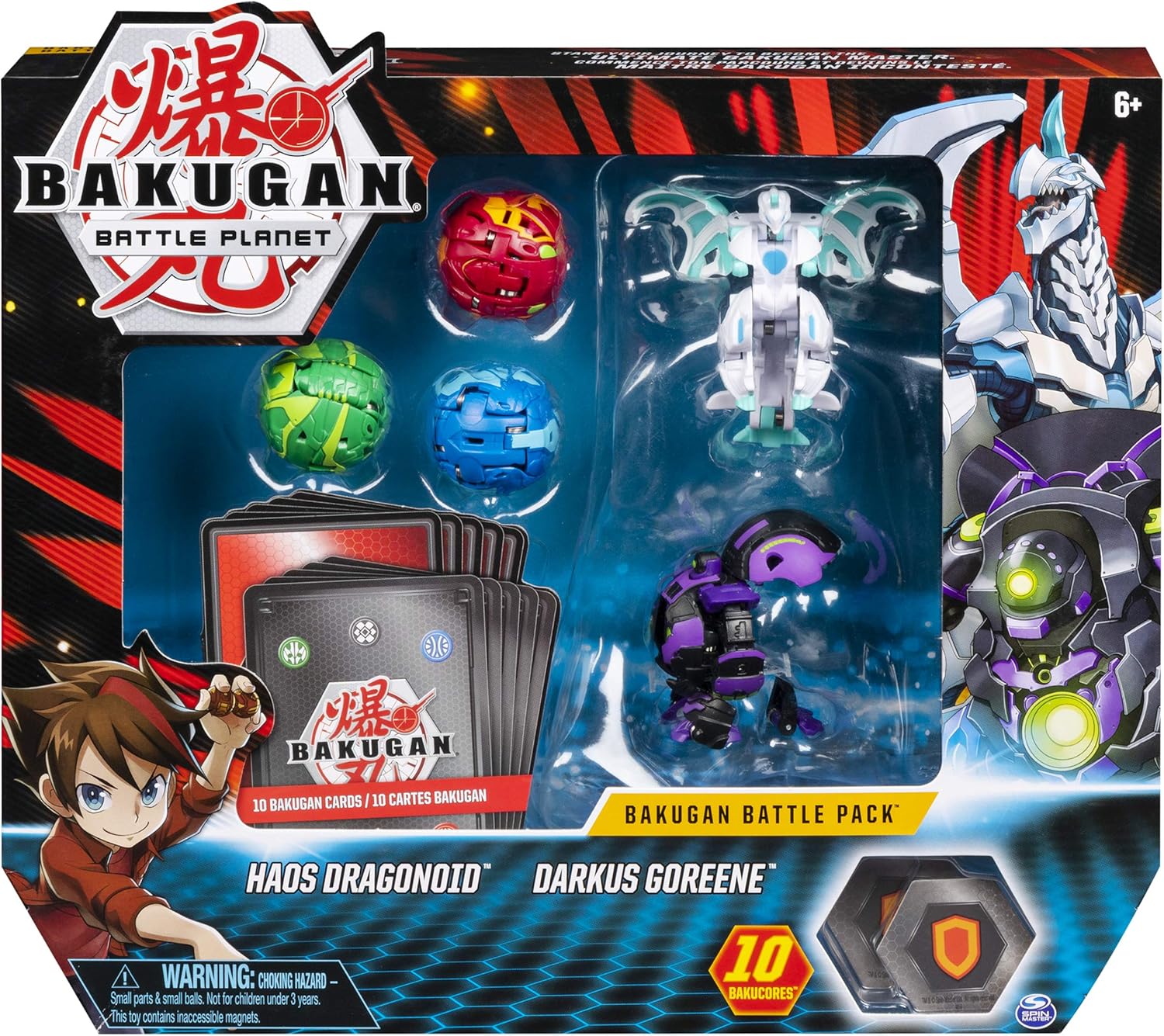 Bakugan Battle Pack Haos Dragonoid and Darkus UK Ubuy - Main Image