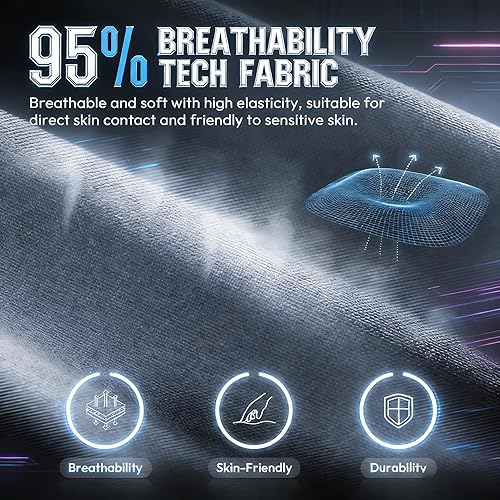 Miniatura 7 de Dowinx Silla de juegos ultra cómoda con cojín de resorte de bolsillo, diseño ergonómico de respaldo alto para uso en la oficina y el hogar, silla