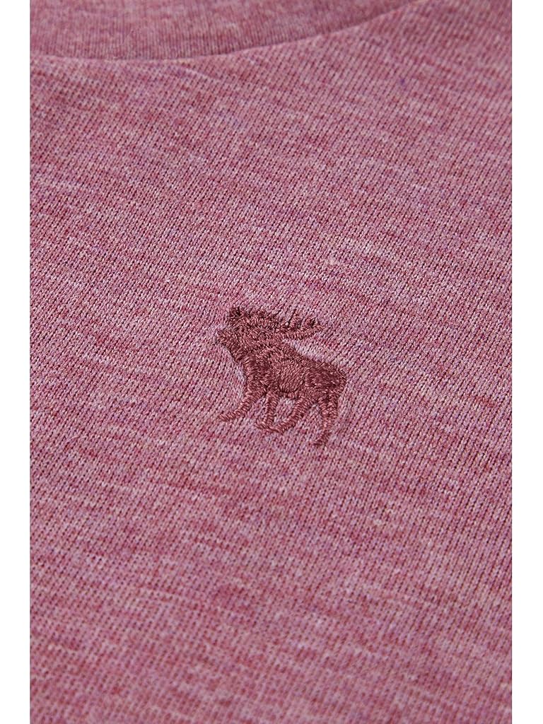 Pink Abercrombie & Fitch Boxy Tee & Pants Sleep Set (Big Kid)