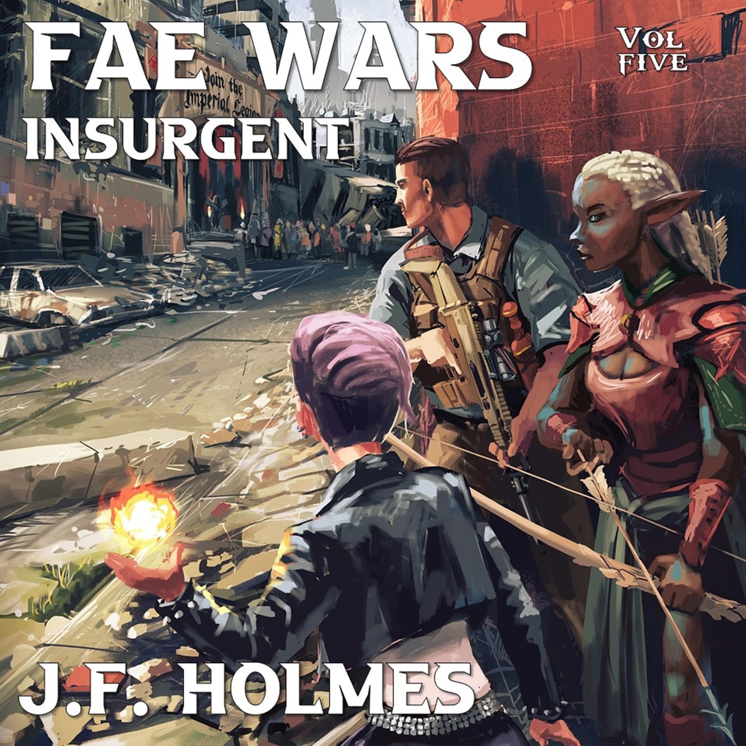 Cover art for The Fae Wars: Insurgent