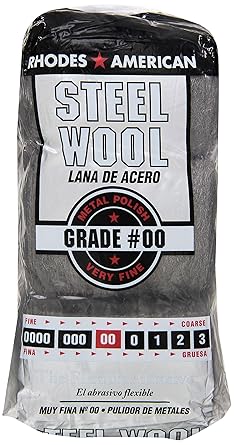 HOMAX PRODUCTS 10121100 Number 00 Steel Wool Pad, 12-Pack