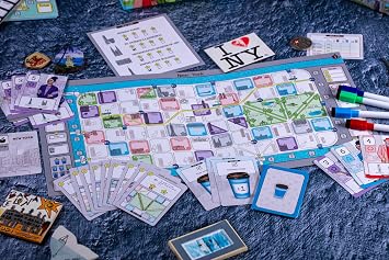 CrowD Games | En Route: A Stroll & Write Game | Flip and Write | Tourism | Route Building | for Adults and Families| Solo Mode Included | 1-4 Players | Ages 14 and up | Average Playtime 30 min