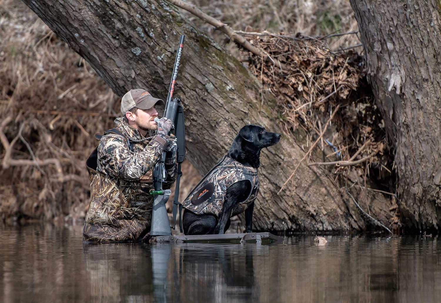 ALPS OutdoorZ Topflight Dog Vest, Realtree MAX-5 - Medium