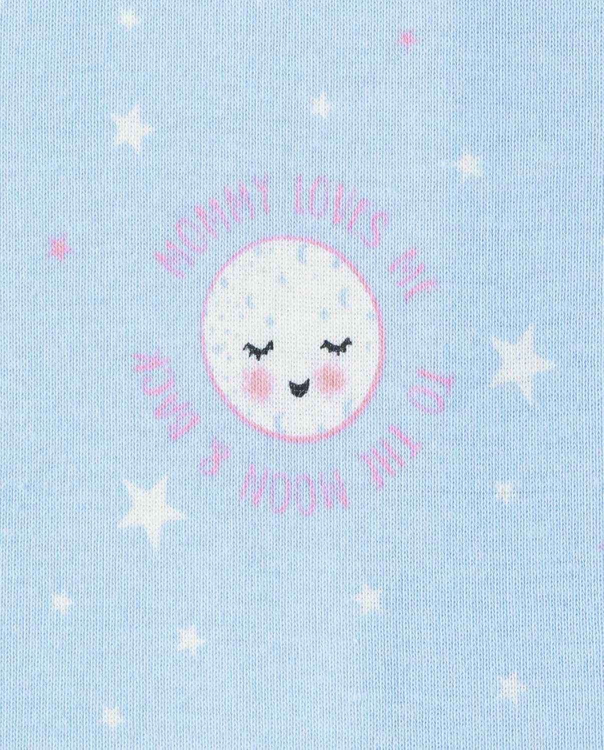 The Children's Place baby-girls And Toddler Snug Fit 100% Cotton Zip-front One Piece Footed Pajamas 2-pack - Image 2