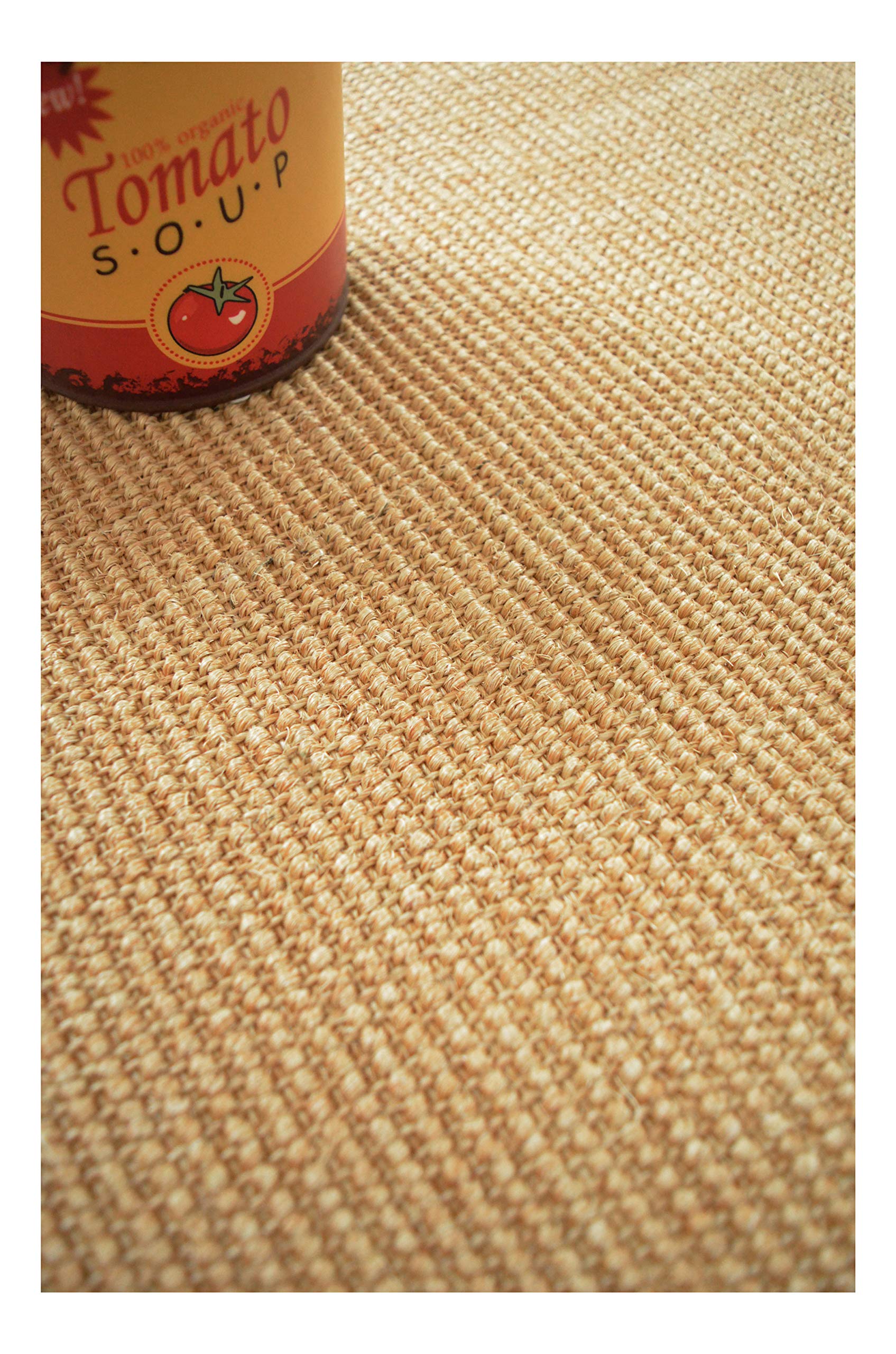 Decoweb Tapis sisal Yucatan Naturel - Ganse Beige - 160 x 230 cm