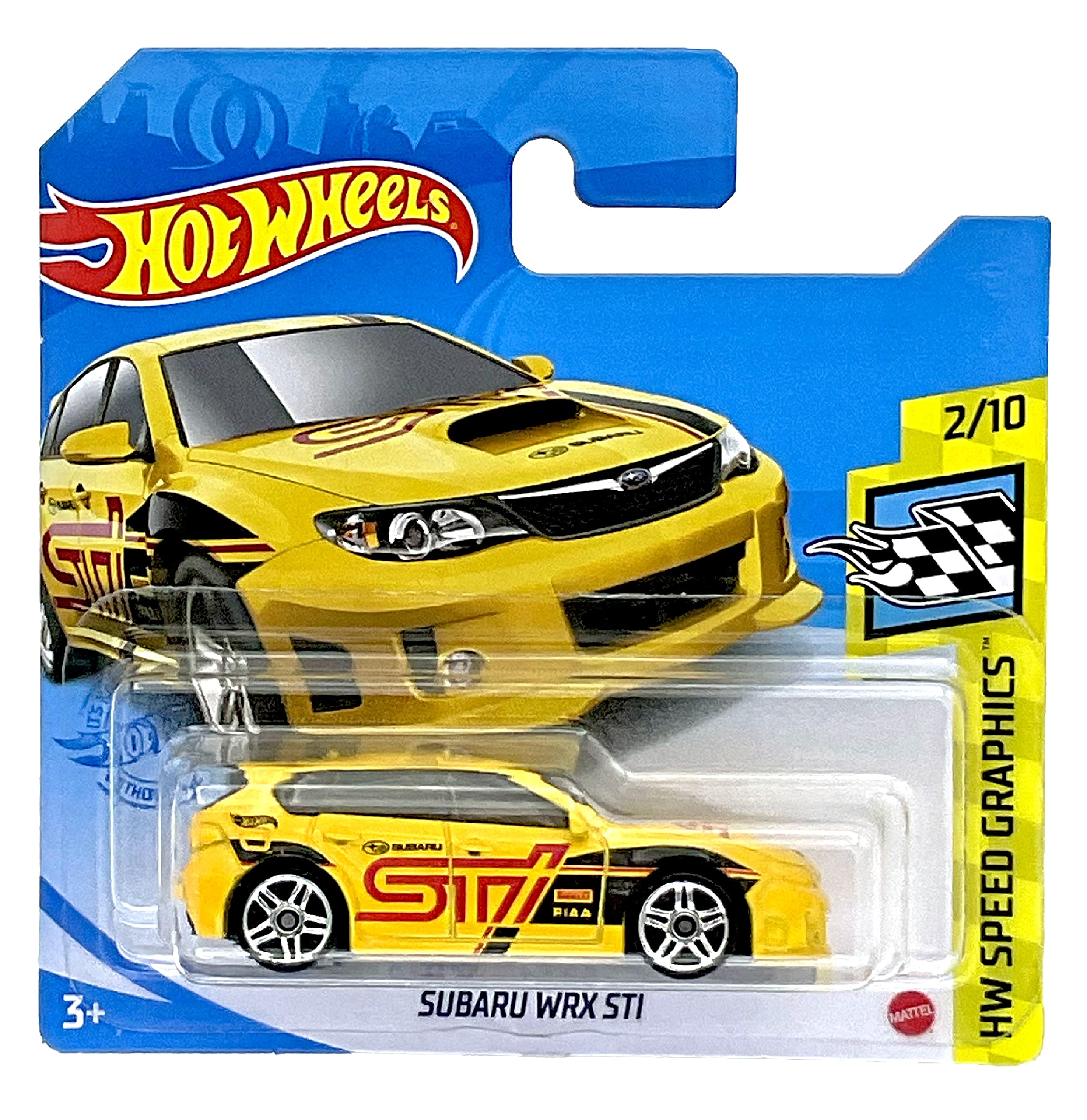 Hot Wheels Subaru WRX STI 068 - Édition 2021 - Miniature 1/64 - Occasion