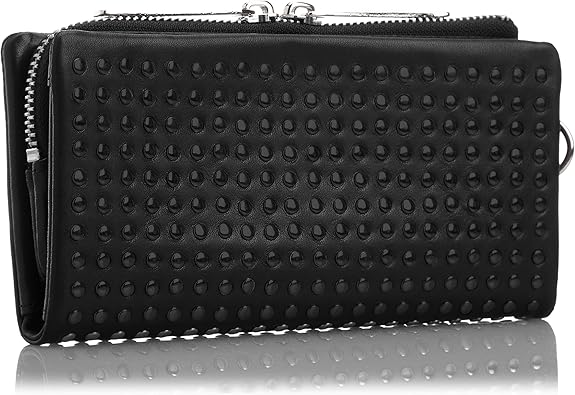 Amazon | [パトリック ステファン] 財布 全面スタッズ 牛革