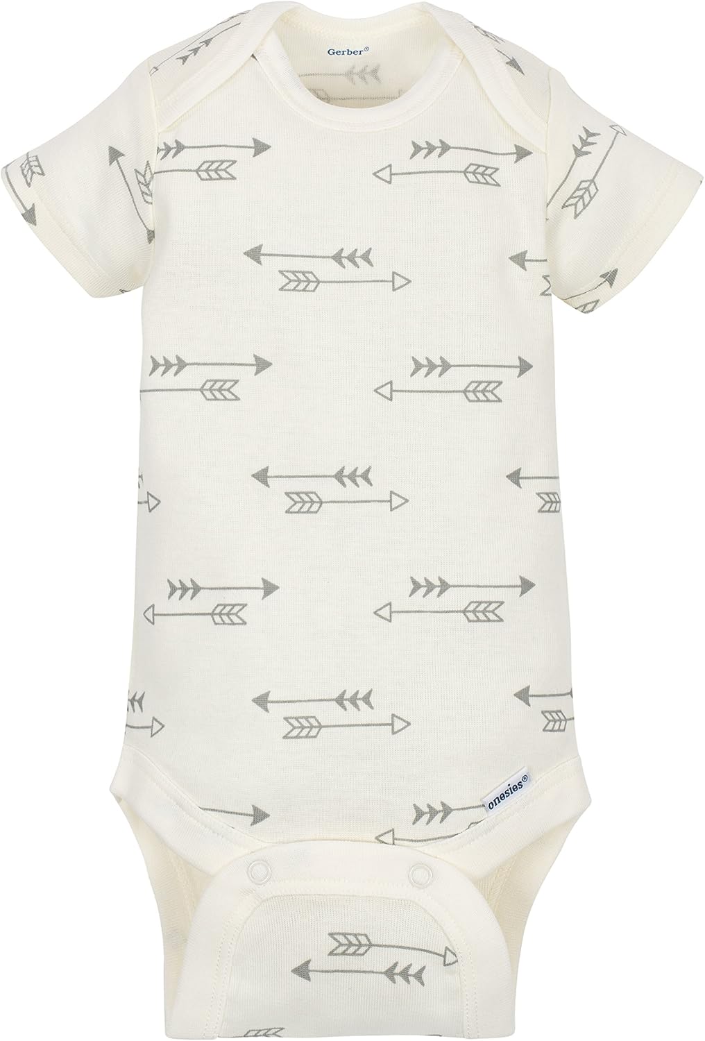 Gerber baby-boys 5-pack Short Sleeve Variety Onesies Bodysuits 6-9 Months Hedgehog