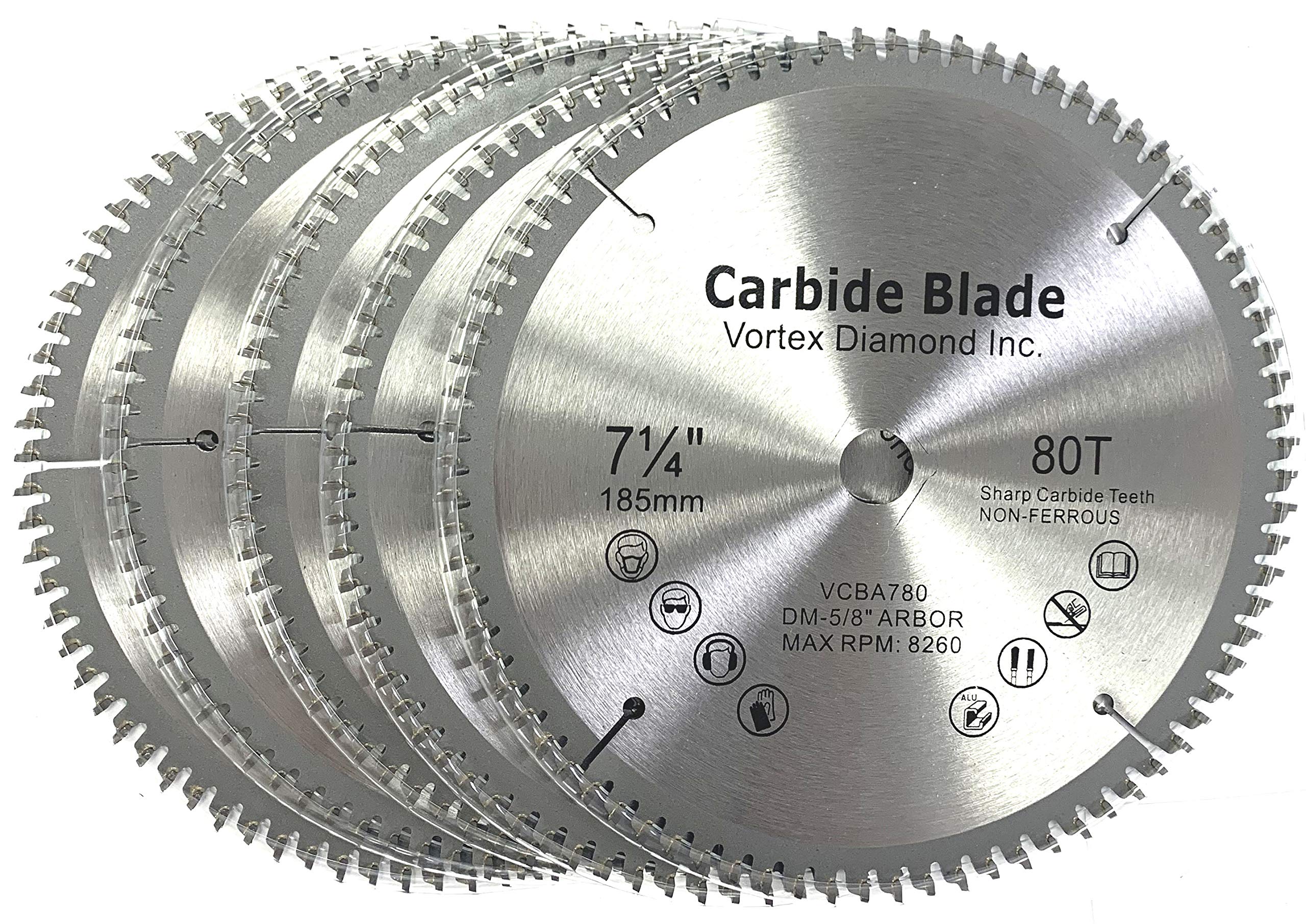 みぁ Amazon.co.jp: VORTEX DIAMOND VAB 7-1/4インチ 80歯 TCT 非鉄