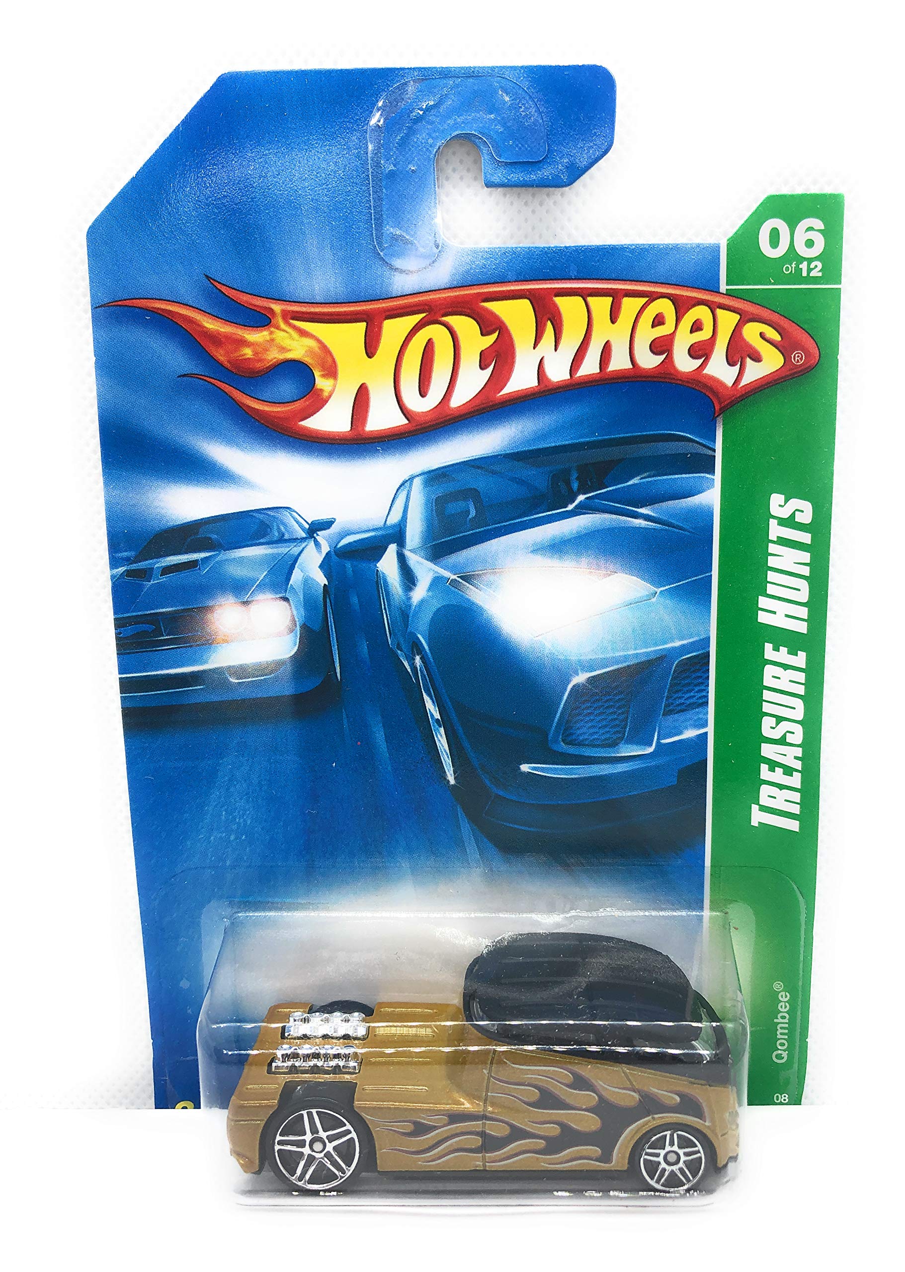 Amazon.com: 2008 Hot Wheels Treasure Hunts Qombee 6/12