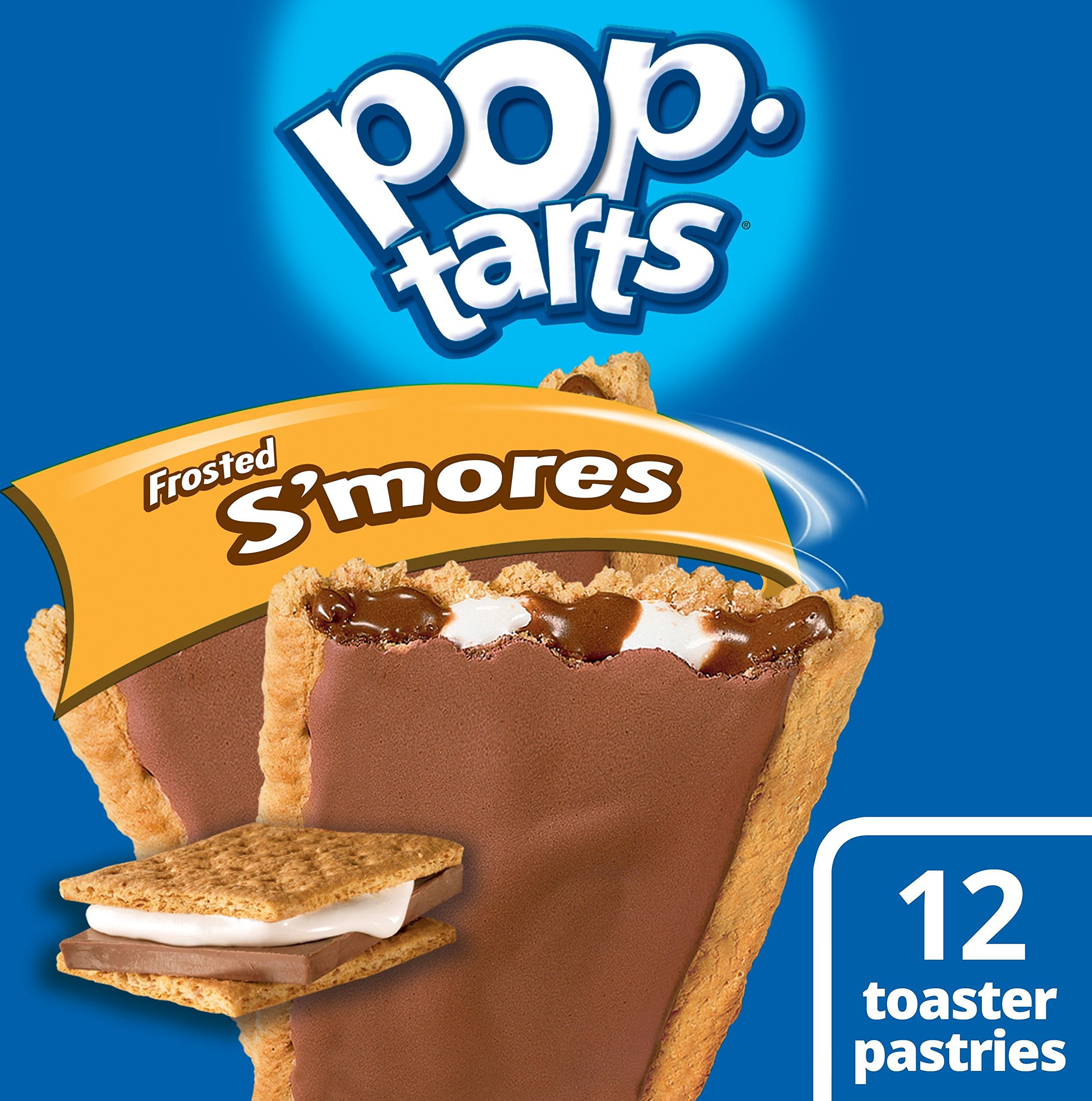Pop-Tarts Breakfast Toaster Pastries Frosted Smores Flavored 22 oz 12 countPack of 12 product thumbnail 5