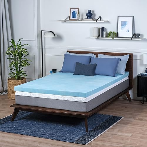 Miniatura 1 de Sure2Sleep Cool Gel Swirl - Cubre colchón de gel de 2 - 3 pulgadas