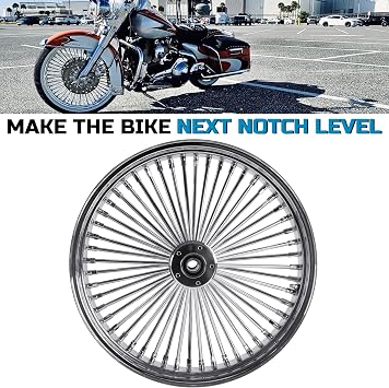 Stainless Steel Spokes Front Dual Disc 21 * 3.5'' Wheels for 00-07 Touring 21 Inch Harley Wheels and Rims Updating