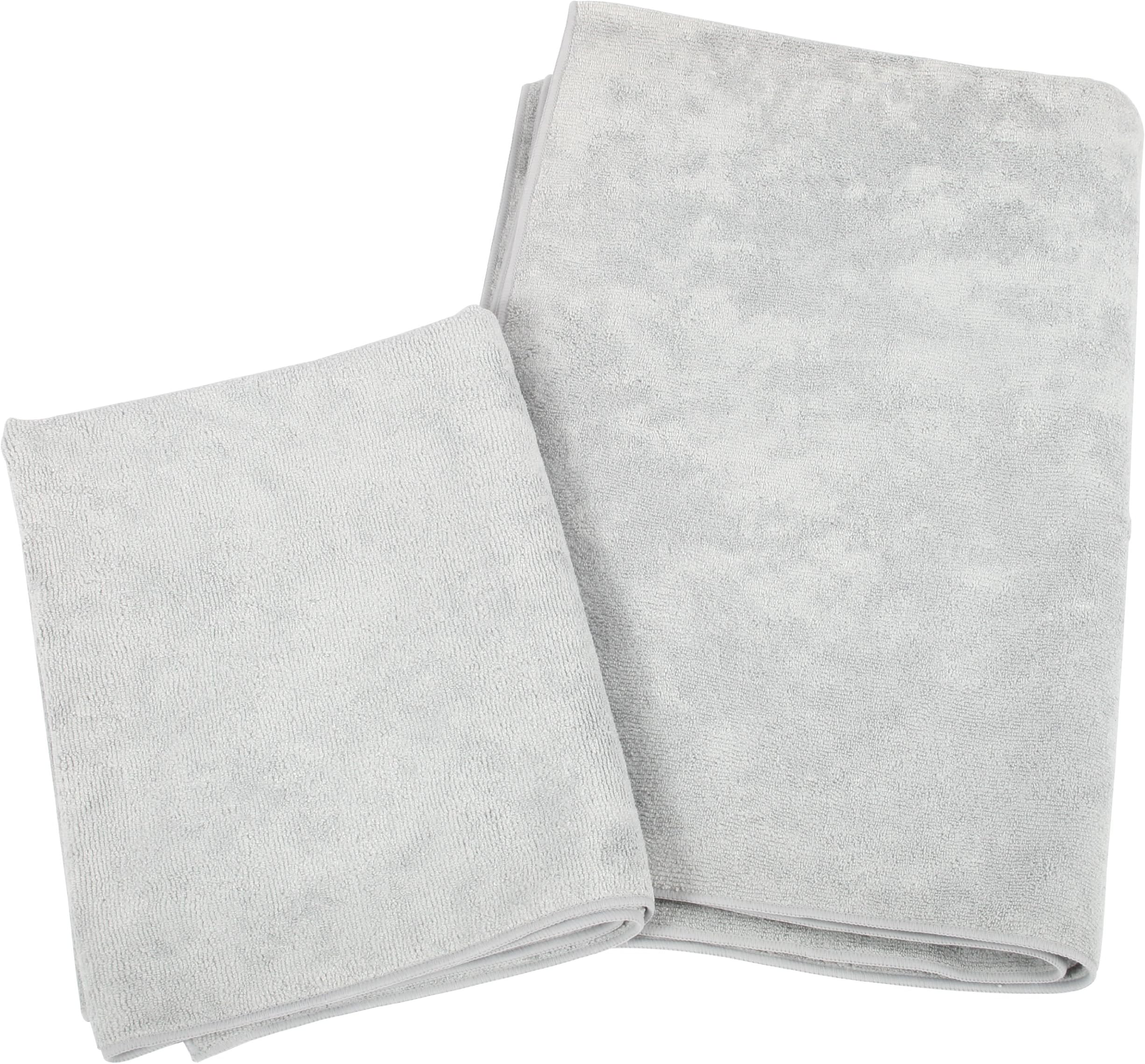 Cen-Tec Systems37902 Microfiber 3-Pack Super Towel, 24 by 36-Inch, Gray