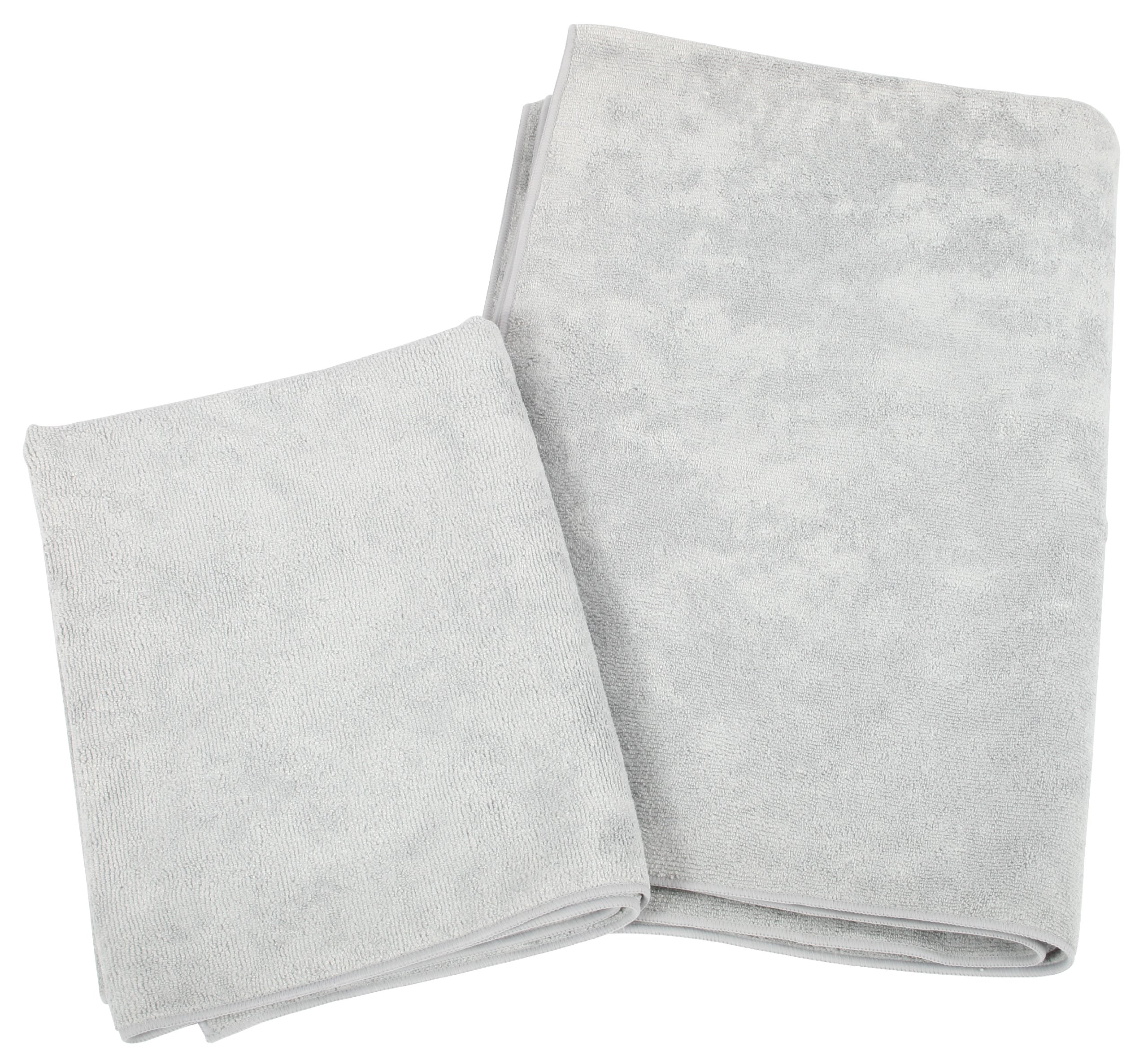 Cen-Tec Systems37902 Microfiber 3-Pack Super Towel, 24 by 36-Inch, Gray