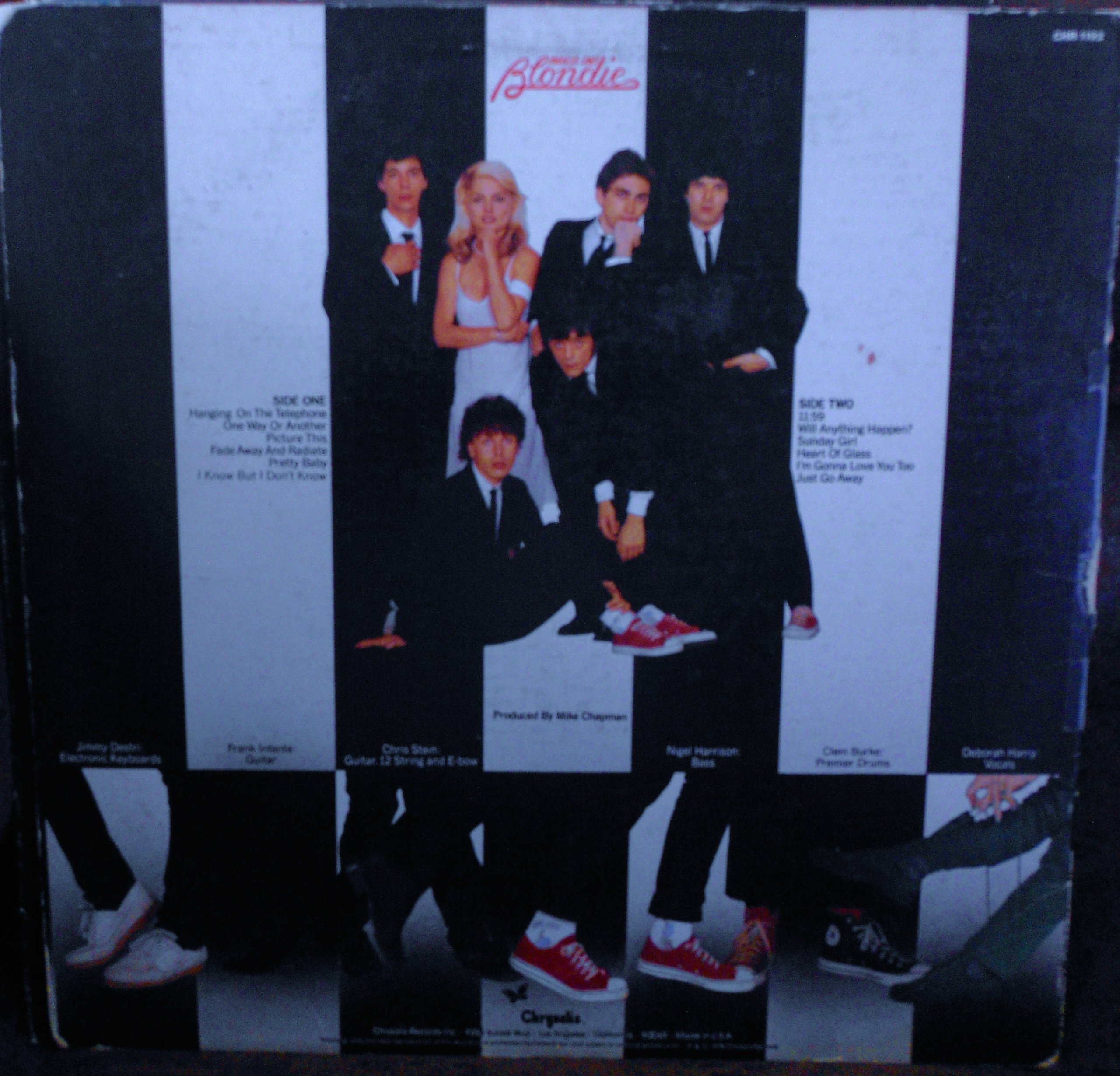 Blondie Parallel Lines元ChrysalisレコードリリースCHR 1192?1970のパンクロックビニール( 1978?) Amazon.co.jp: Blondie Parallel Lines元ChrysalisレコードリリースCHR