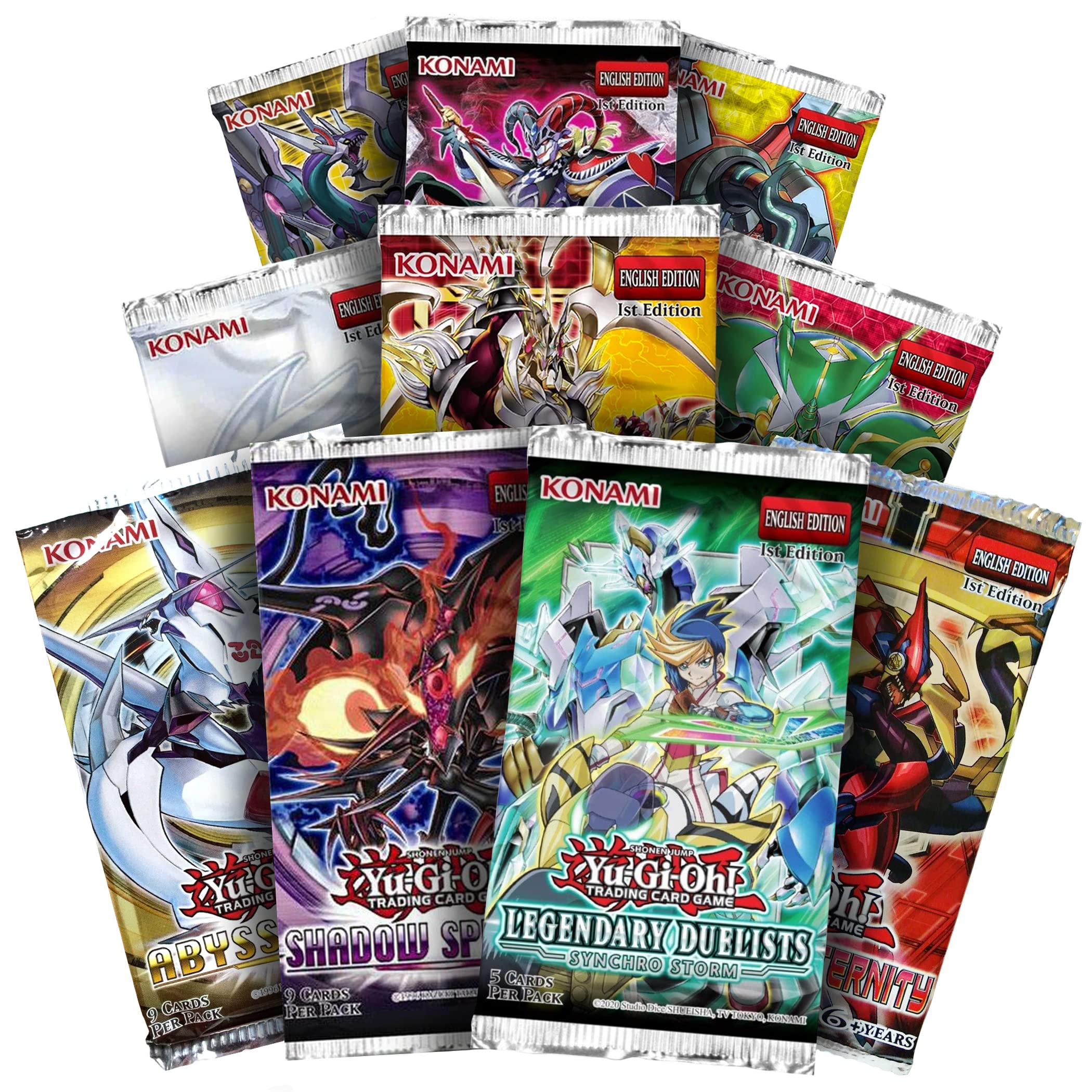 Golden Groundhog Yugioh Card Booster Pack Bundle - Featuring 10 Random  Yugioh Booster Packs - Includes Golden Groundhog TCG Deck Box!: Buy Online  at Best Price in Egypt