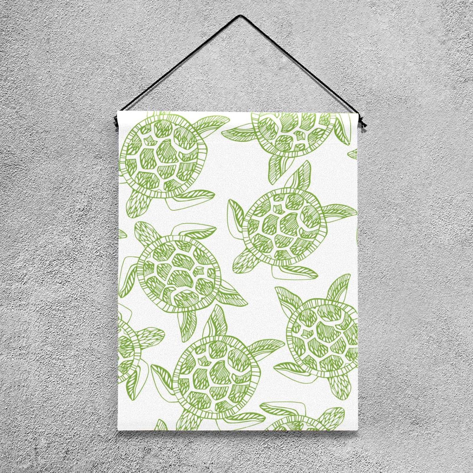 Bandiera Da Giardino Con Tartaruga - Doppio Lato, 28x38 Cm, In Poliestere, Resistente Alle Intemperie