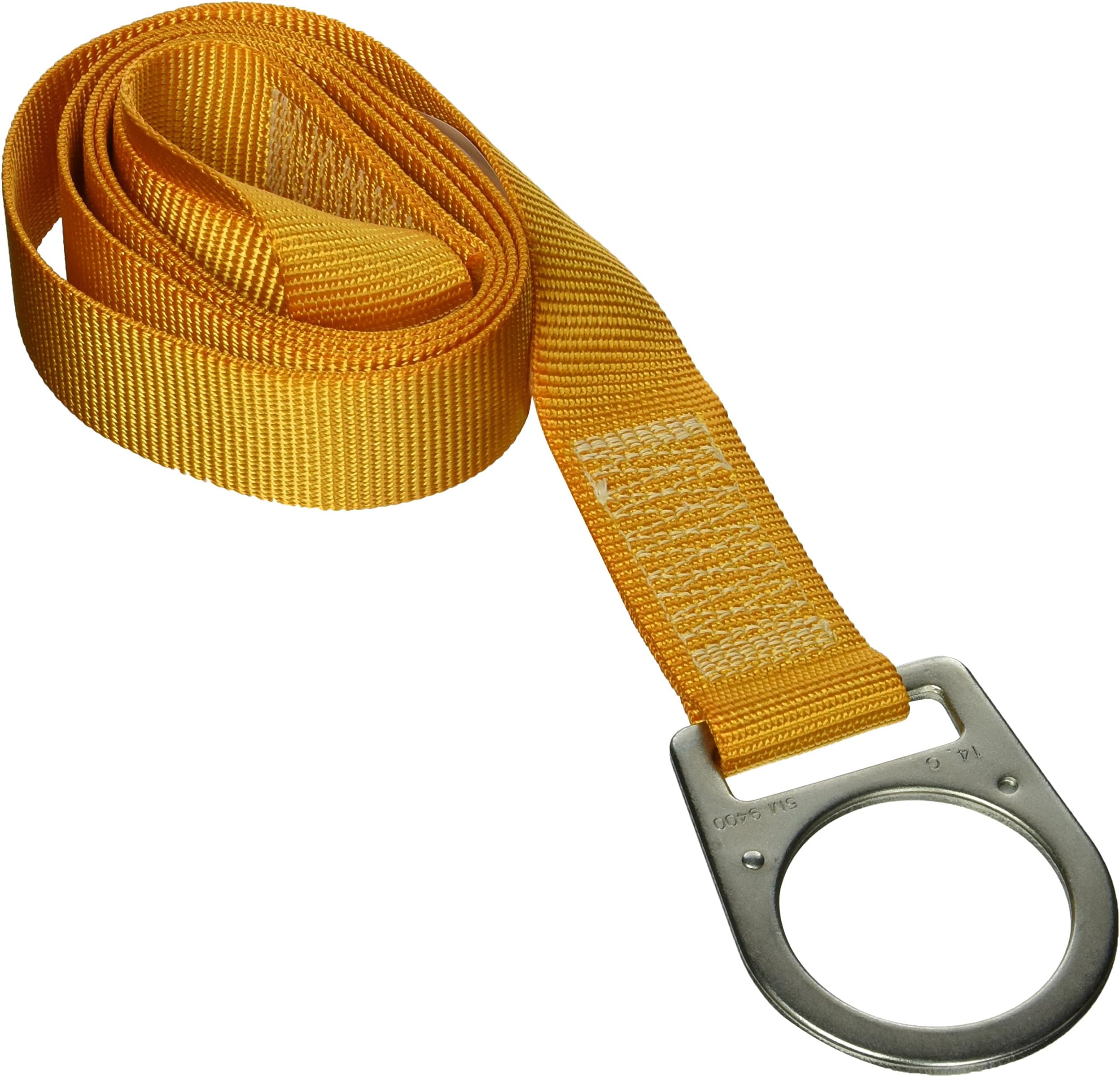 Titan 3-Foot Web Cross-Arm Strap Anchorage Connector with D-Ring and Loop (T7314/3FTAF)