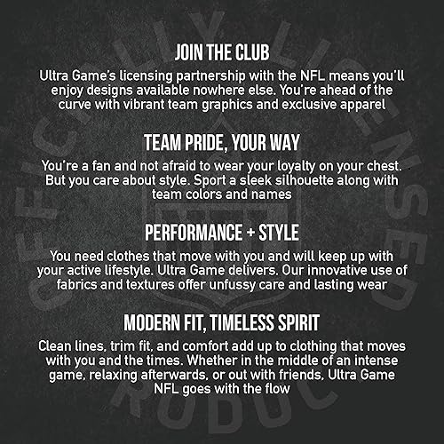 Miniatura 5 de Ultra Game NFL - Camiseta de manga larga súper suave para niños