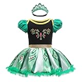 Infant Baby Girl Princess Dress Costume Romper Tulle Tutu Fancy Birthday Halloween Bodysuit Outfit with Headband
