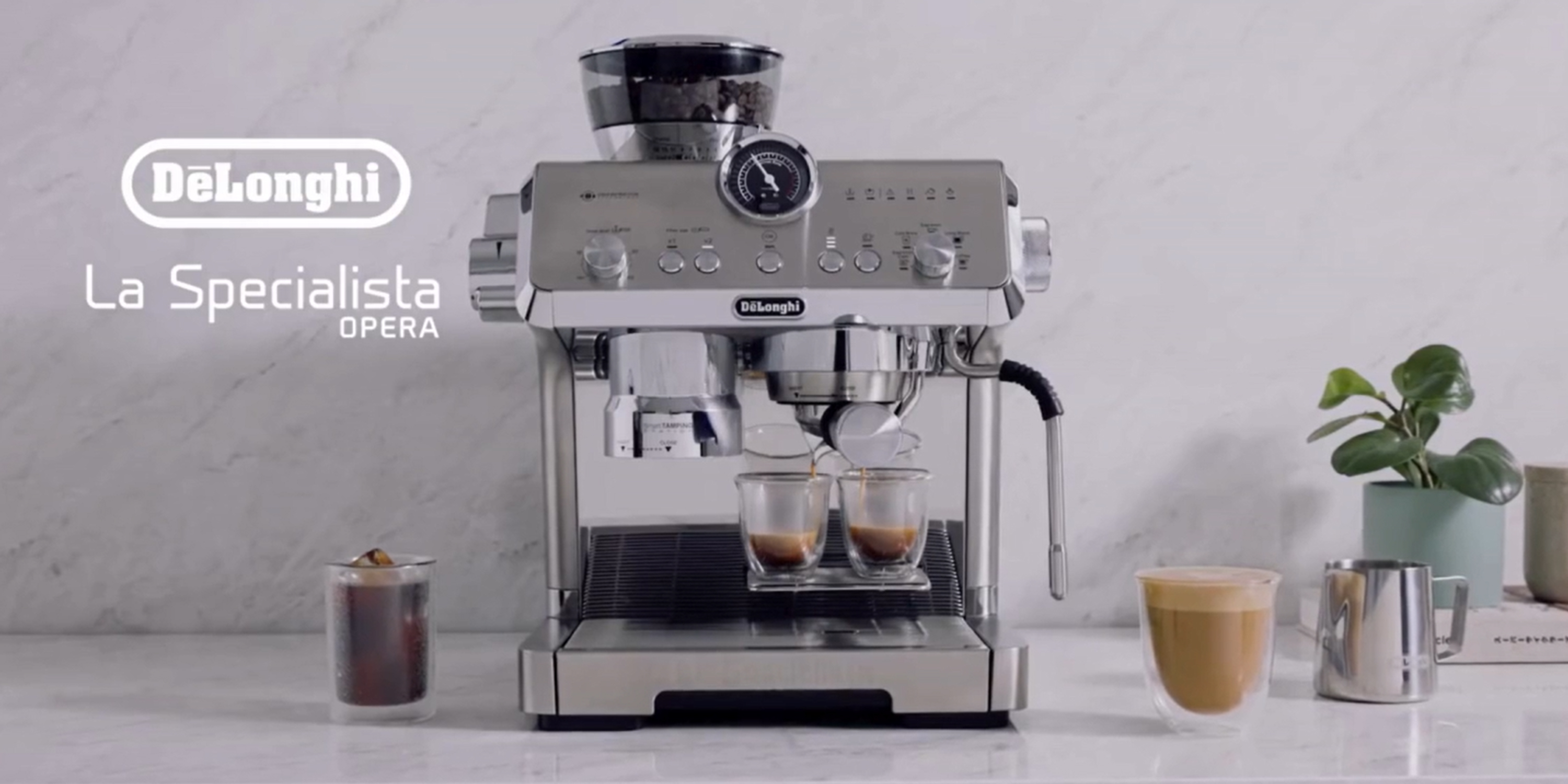 DeLonghi La Specialista Opera Professional Coffee Machine with