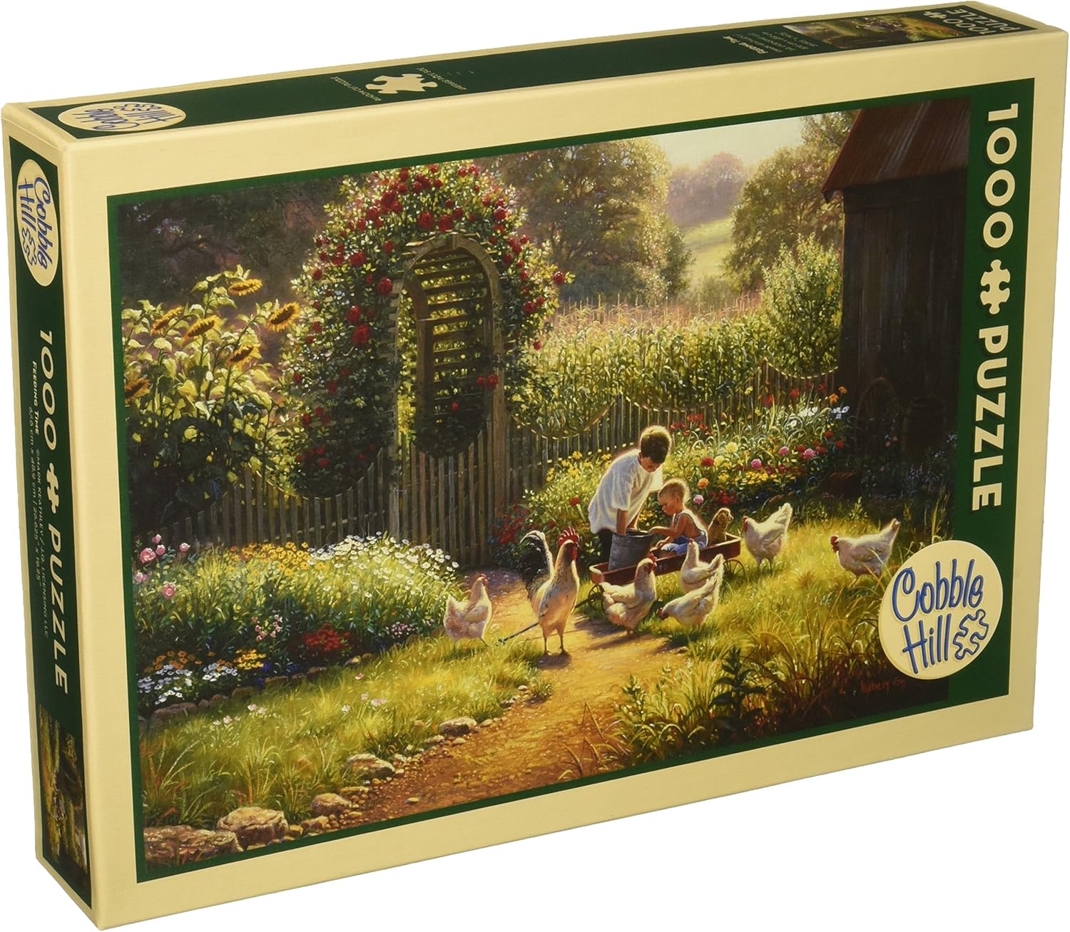 COBBLE HILL Feeding Time Jigsaw Puzzle (1000 Piece)