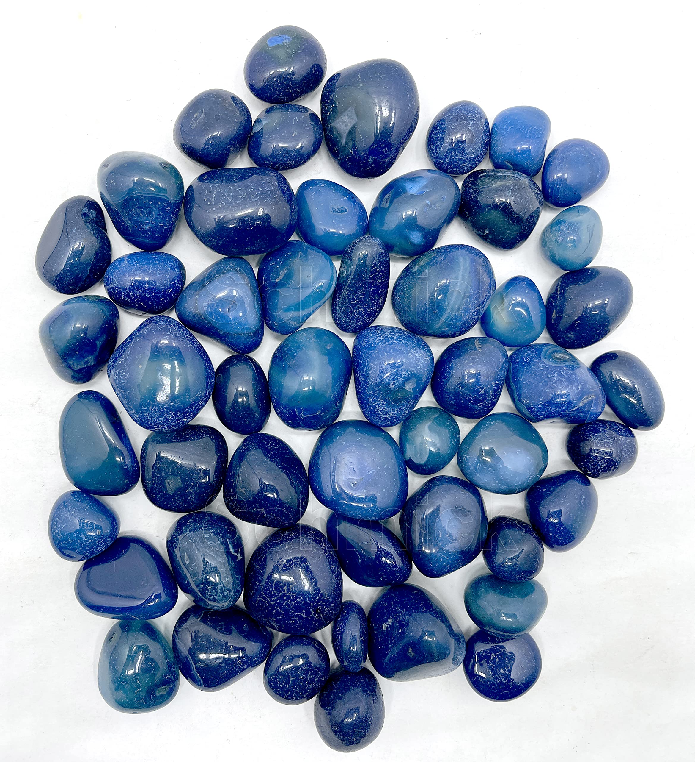 Schmick Pebbles for Decoration - Blue Onyx Pebbles Stones - Decorative Stones and Pebbles, Vase Fillers Stones - Pebbles for Plants Pots and Home Decor (900 Grams, Blue Onyx) (B099PXB9JC) Amazon Price History, Amazon Price Tracker