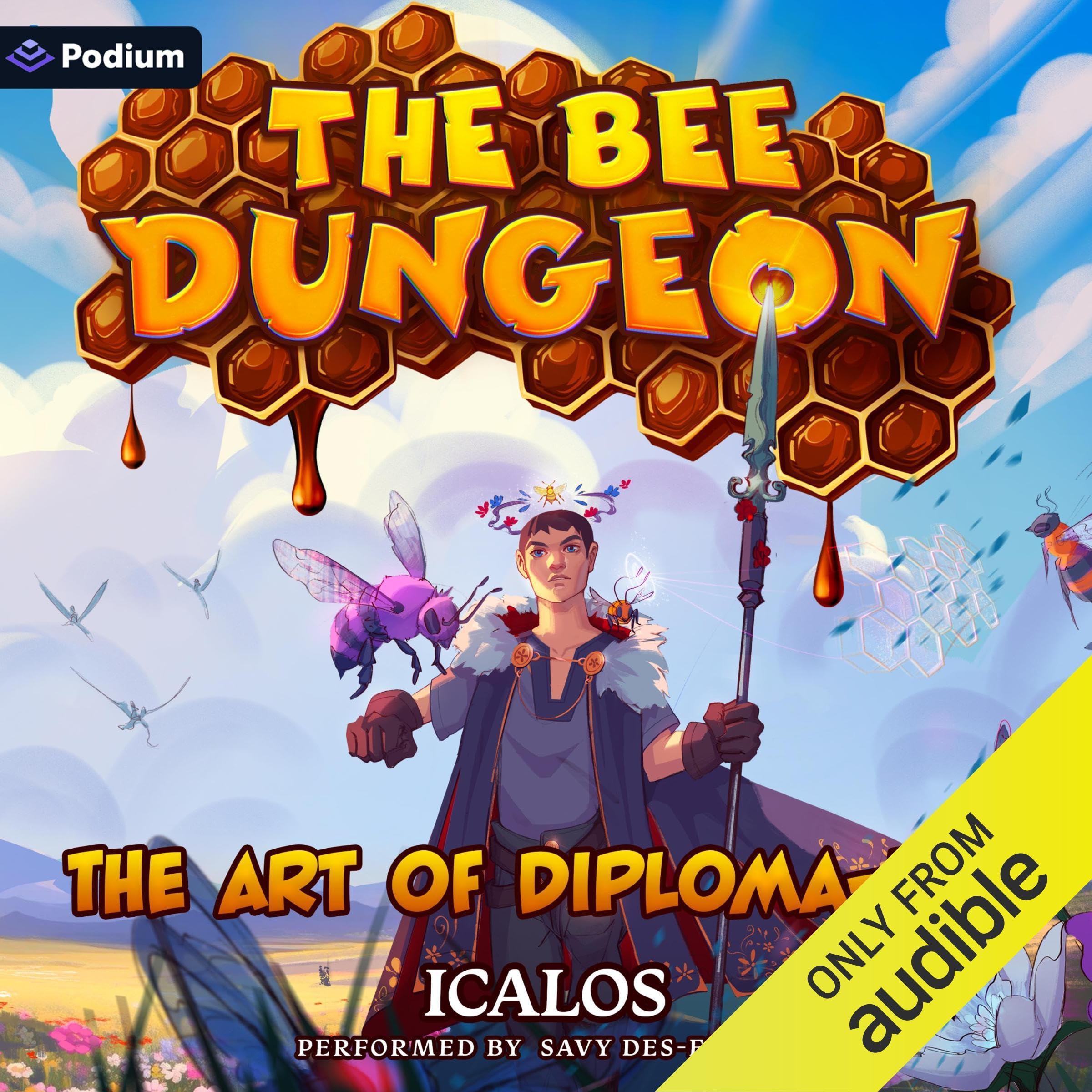 Cover art for The Art of Diploma-Bee: A Dungeon-Core LitRPG