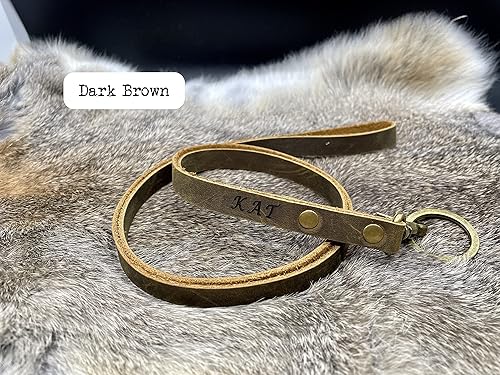 Miniatura 5 de Lanyards for ID Badges, Personalized Lanyards, Leather Lanyard