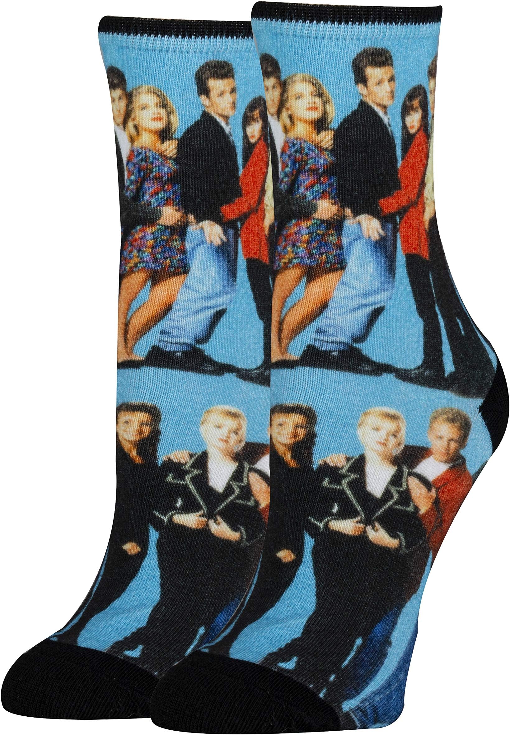ooohyeahWomen's Funny Mr Bean Socks, Novelty Cool Crazy Crew Socks Fun Gifts