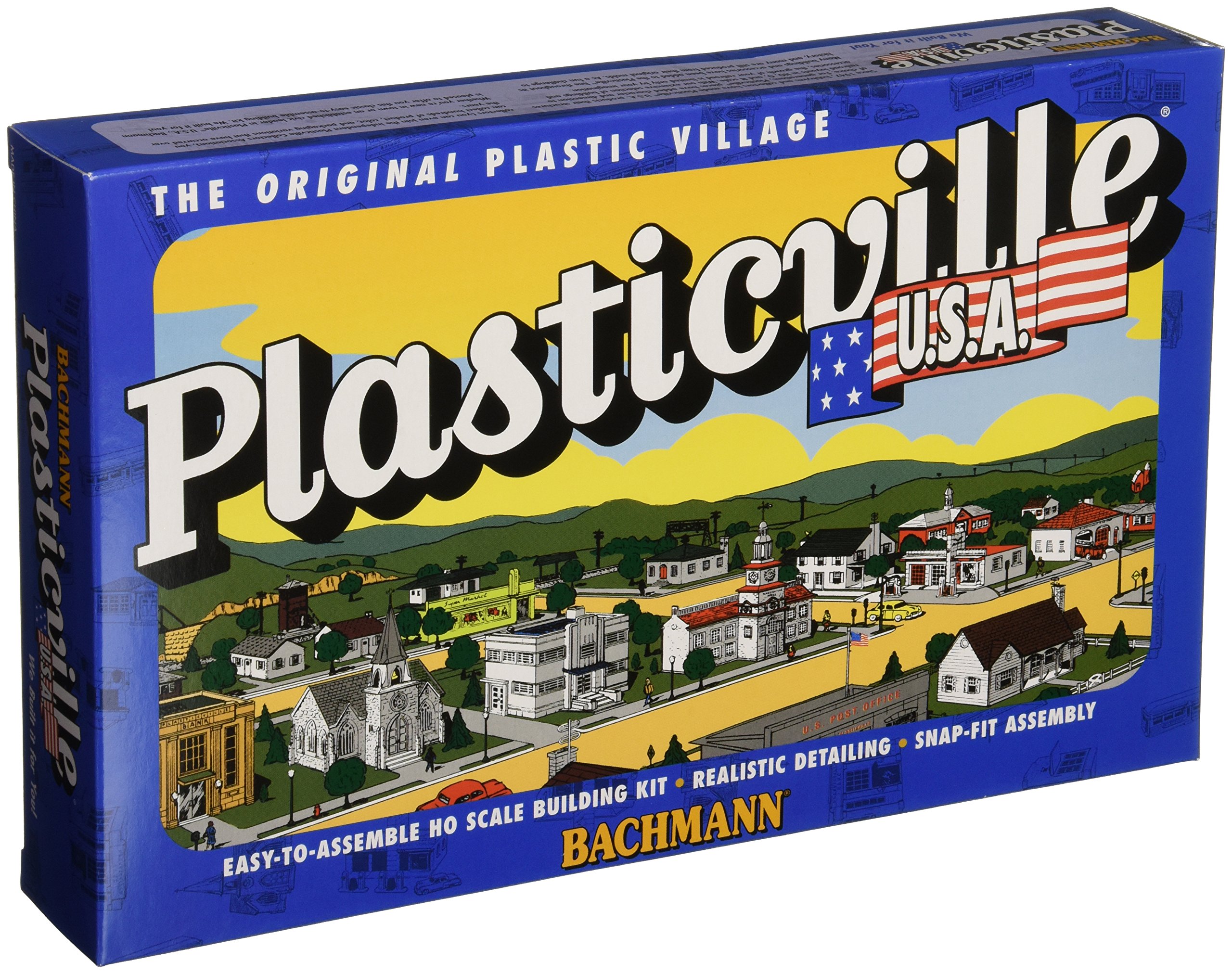Amazon.com: Bachmann Trains - PLASTICVILLE U.S.A. BUILDINGS