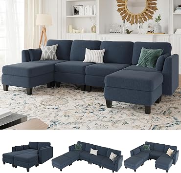 Modular Sectional Sofa 6 Seaters Modular Sleeper Sofa Couch