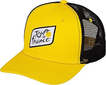 Casquette Cyclisme Casquette Tour De France Officielle - Taille Adulte Réglable Casquette Adulte Polyester