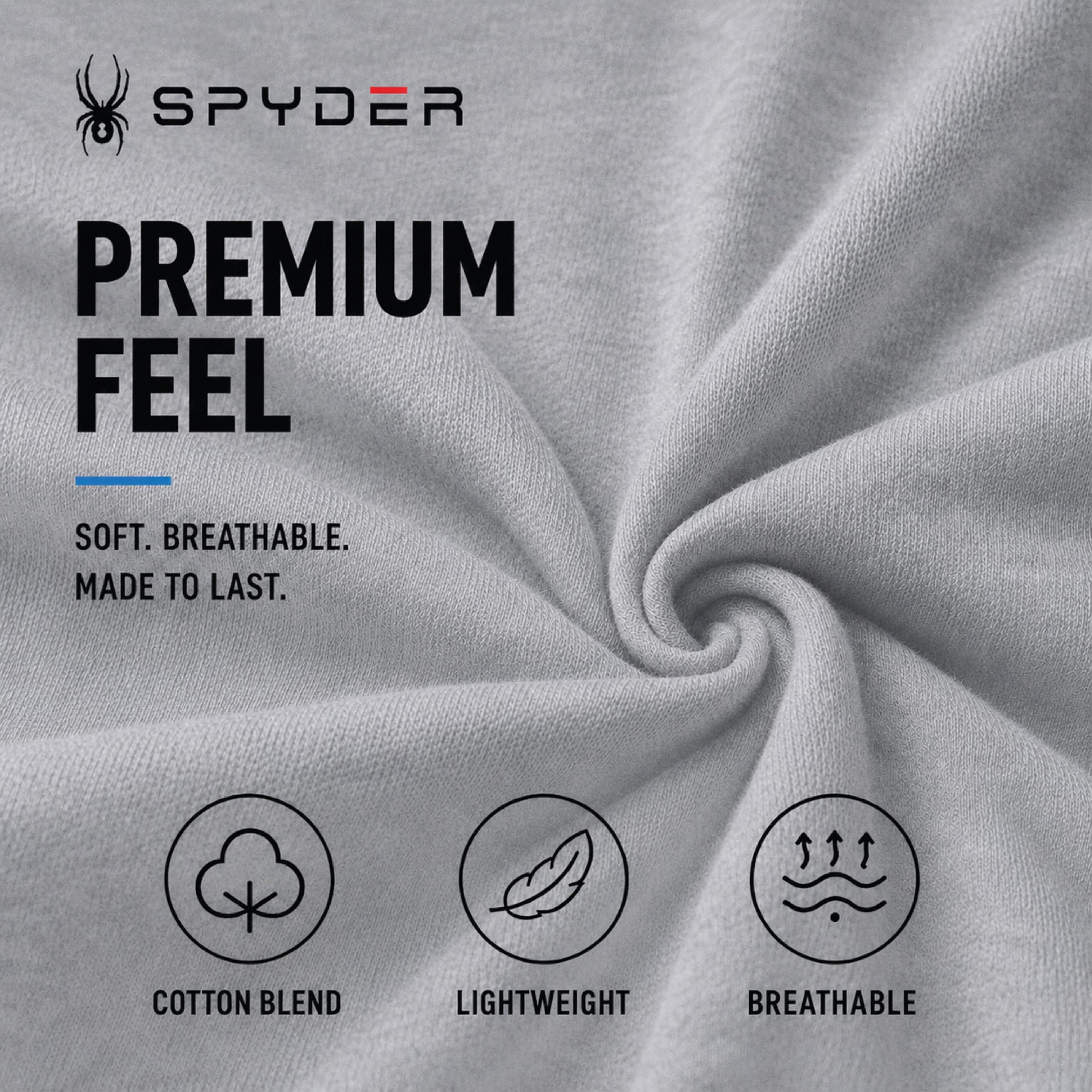 Spyder M Spydr SS tee Shirt Camiseta Hombre (Pack de 1) | Sudadera suave para la calle, comodidad casual diaria para fines de semana, descanso y uso diario