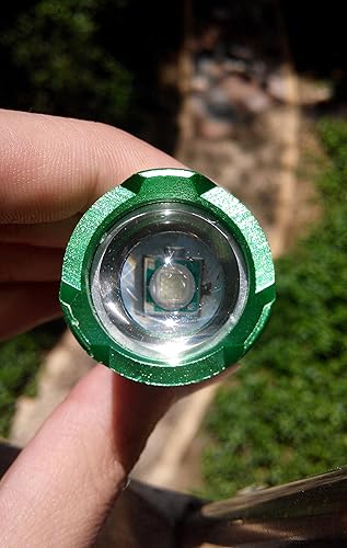 Miniatura 3 de Linterna verde escalable LED de 3 modos de largo alcance verde haz verde, linterna verde linterna linterna verde con luz verde LED para detección