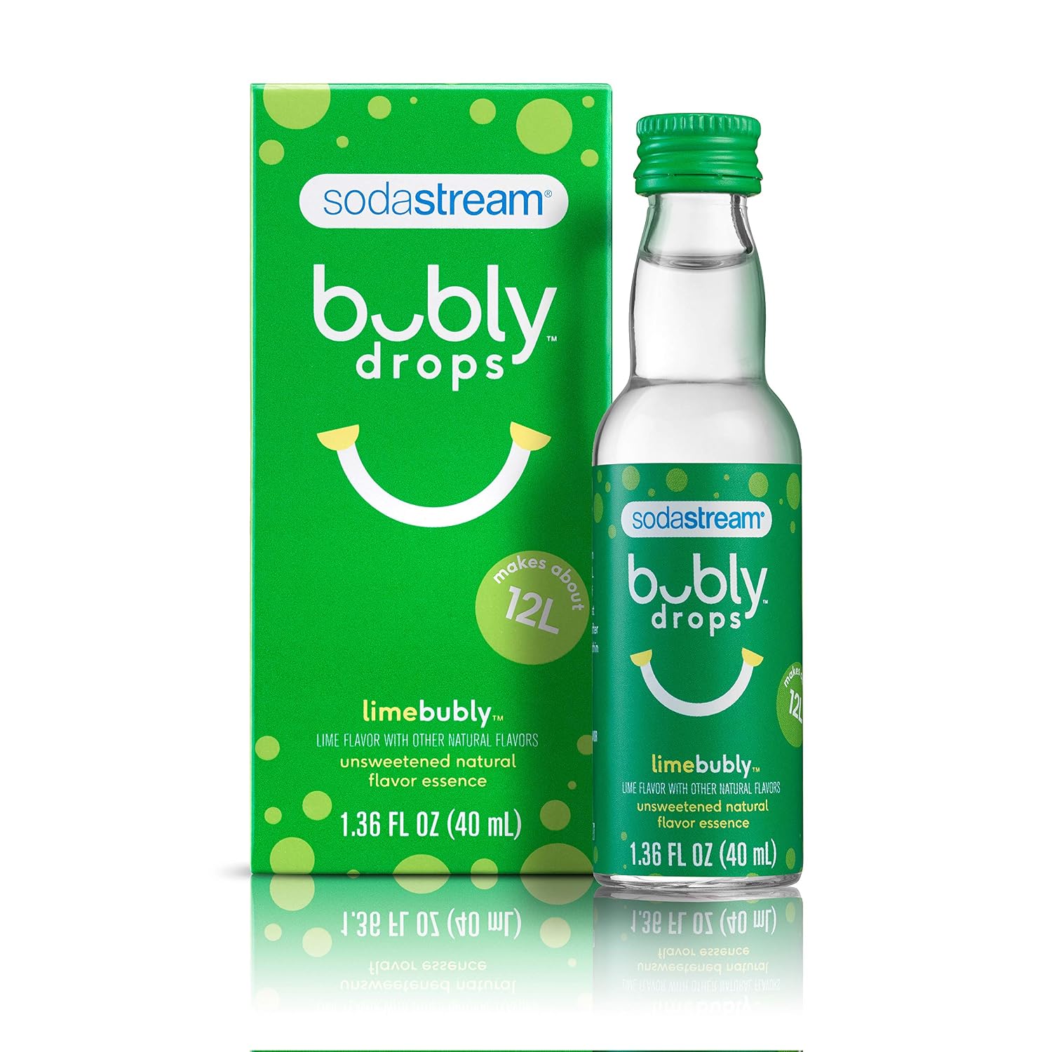 sodastream bubly drops, Lime, 1.36 Fl Oz (Pack of 3)