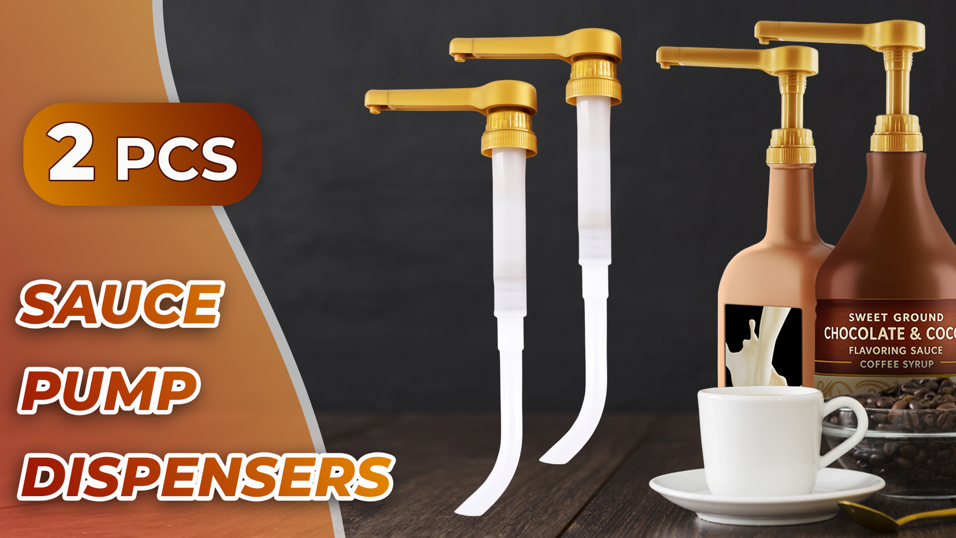 Amazon.com: 2 Pcs Sauce Pump Dispenser – Compatible with Torani