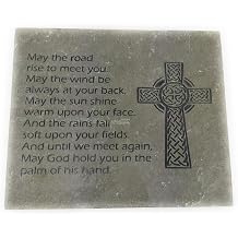 Decorative Stepping Stone, Sandblast Engraved