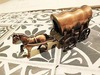 アンティーク　扁額 Amazon.co.jp: 秋月貿易 デザイン小物 幌馬車 W10cm x D3.5cm x