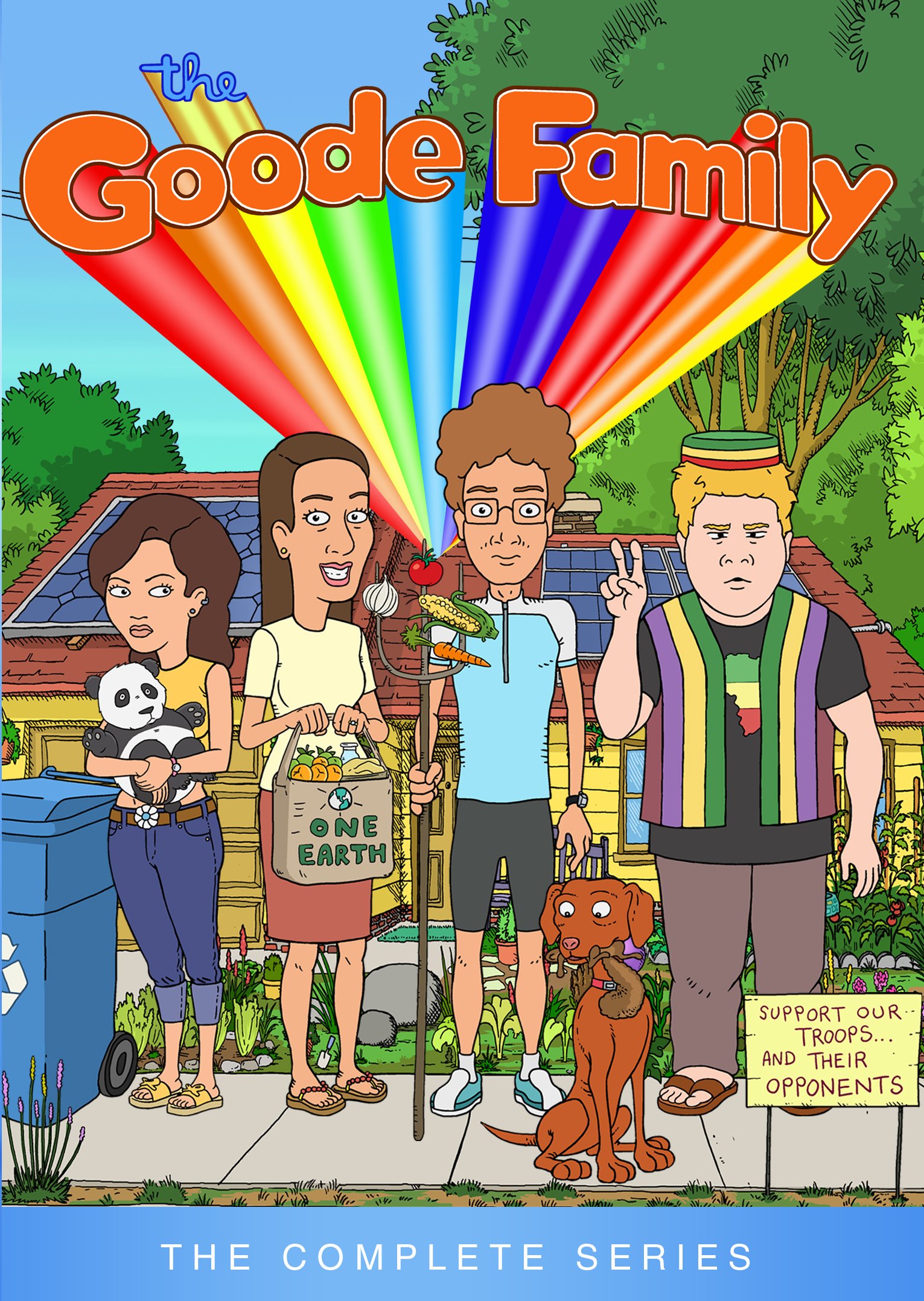The Goode Family: La Serie Completa en DVD importado de EE. UU.