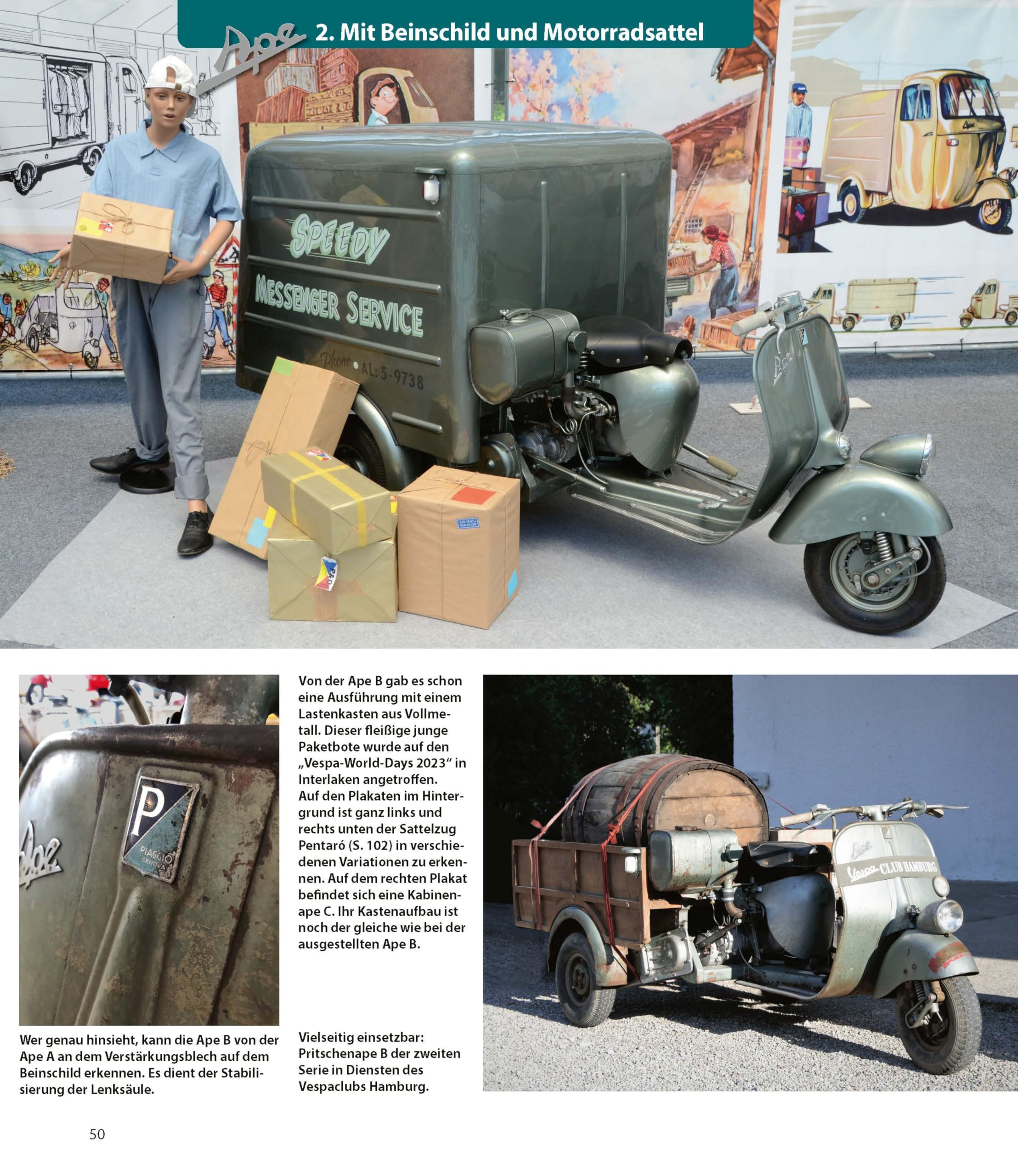Piaggio Ape: Die fleißige Schwester der Vespa