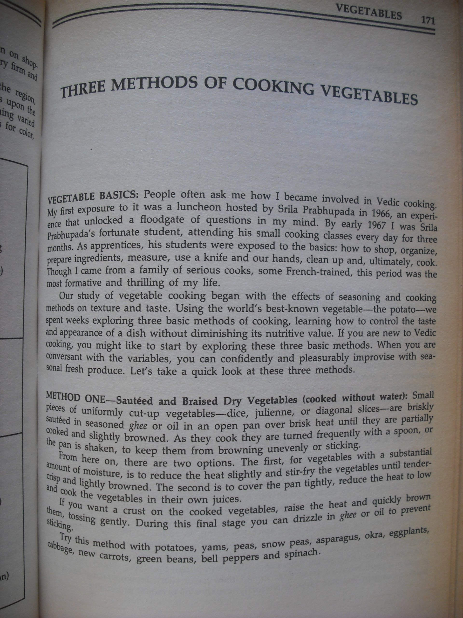 Art of Indian Vegetarian Cooking
